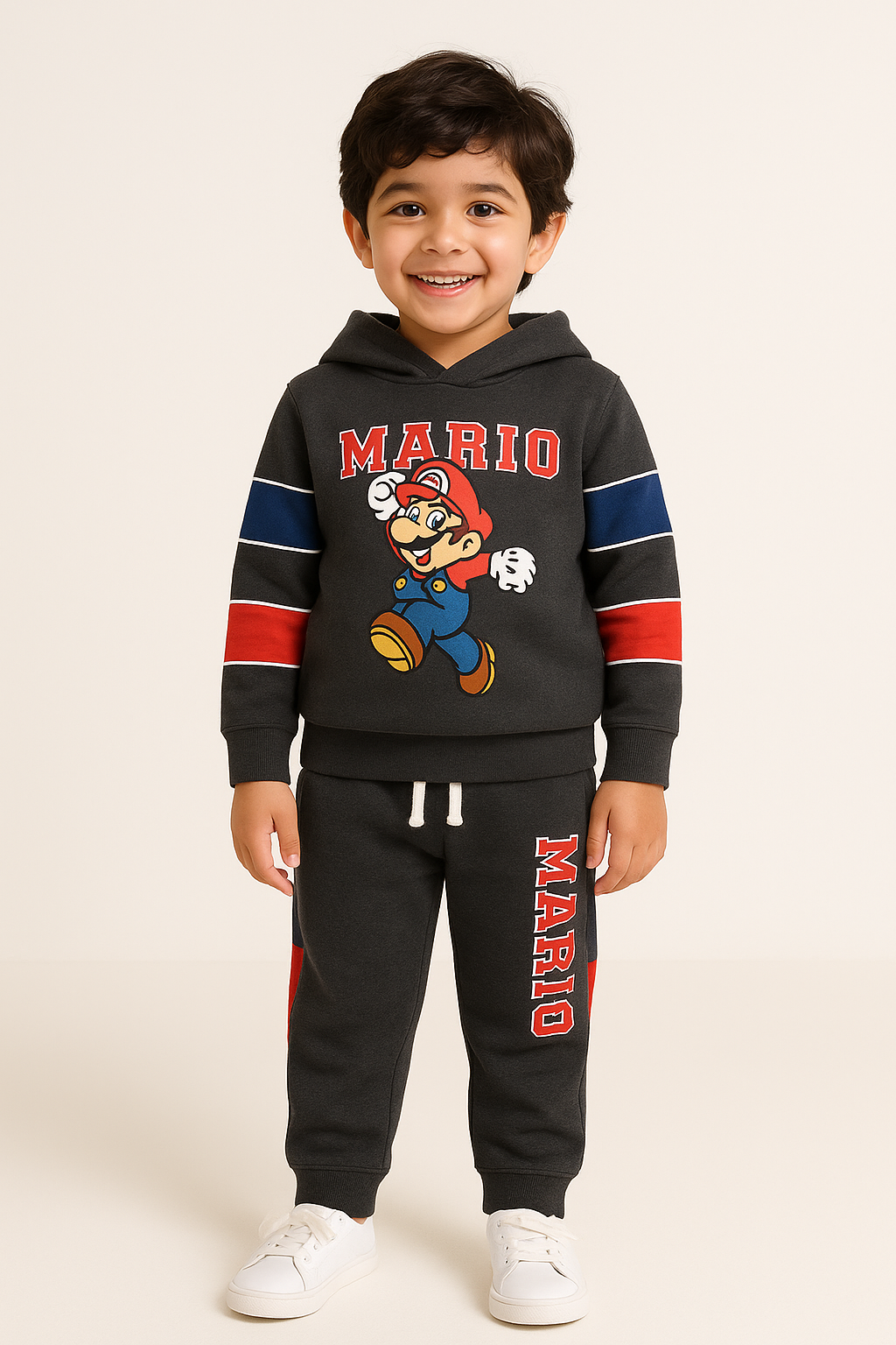 Super Mario Printed Winter Tracksuit 