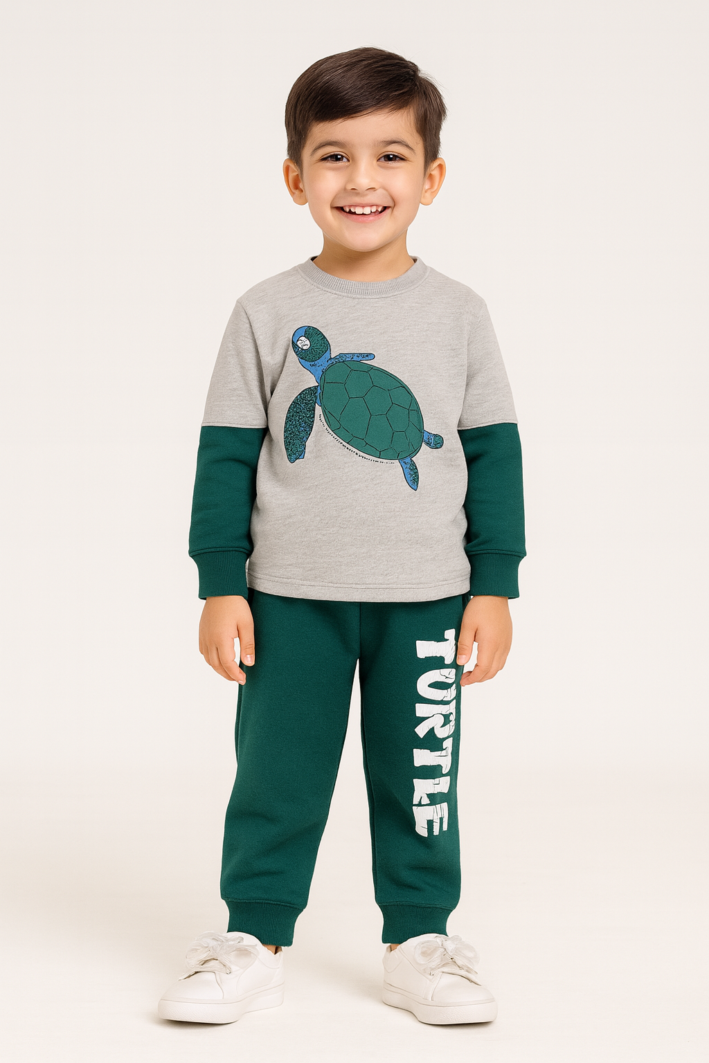 Turtle Printed Winter Tracksuit