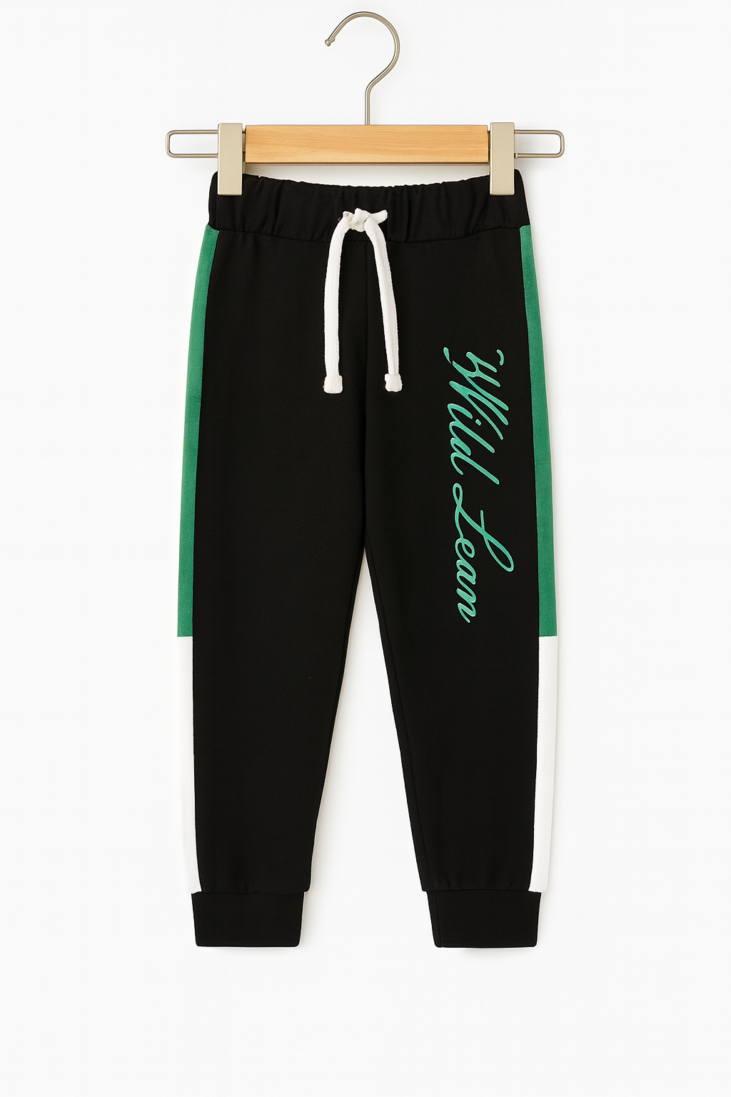 Baby Boys Green & Black Pocket Hoodie With Dori Trouser 2 Piece premium Quality Set