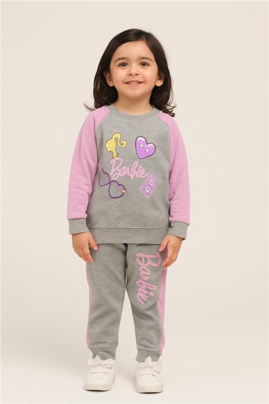 BARBIE SWEAT SHIRT WITH TROUSER LONG SLEEVE OUTFIT