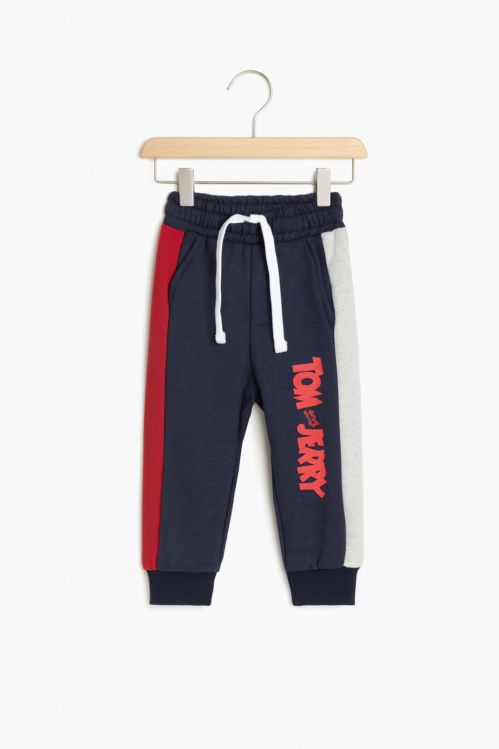 Kids Fleece Tom & Jerry Red ,Blue & Grey Sweatshirt With Trouser Premium Quality 2 Pcs Set