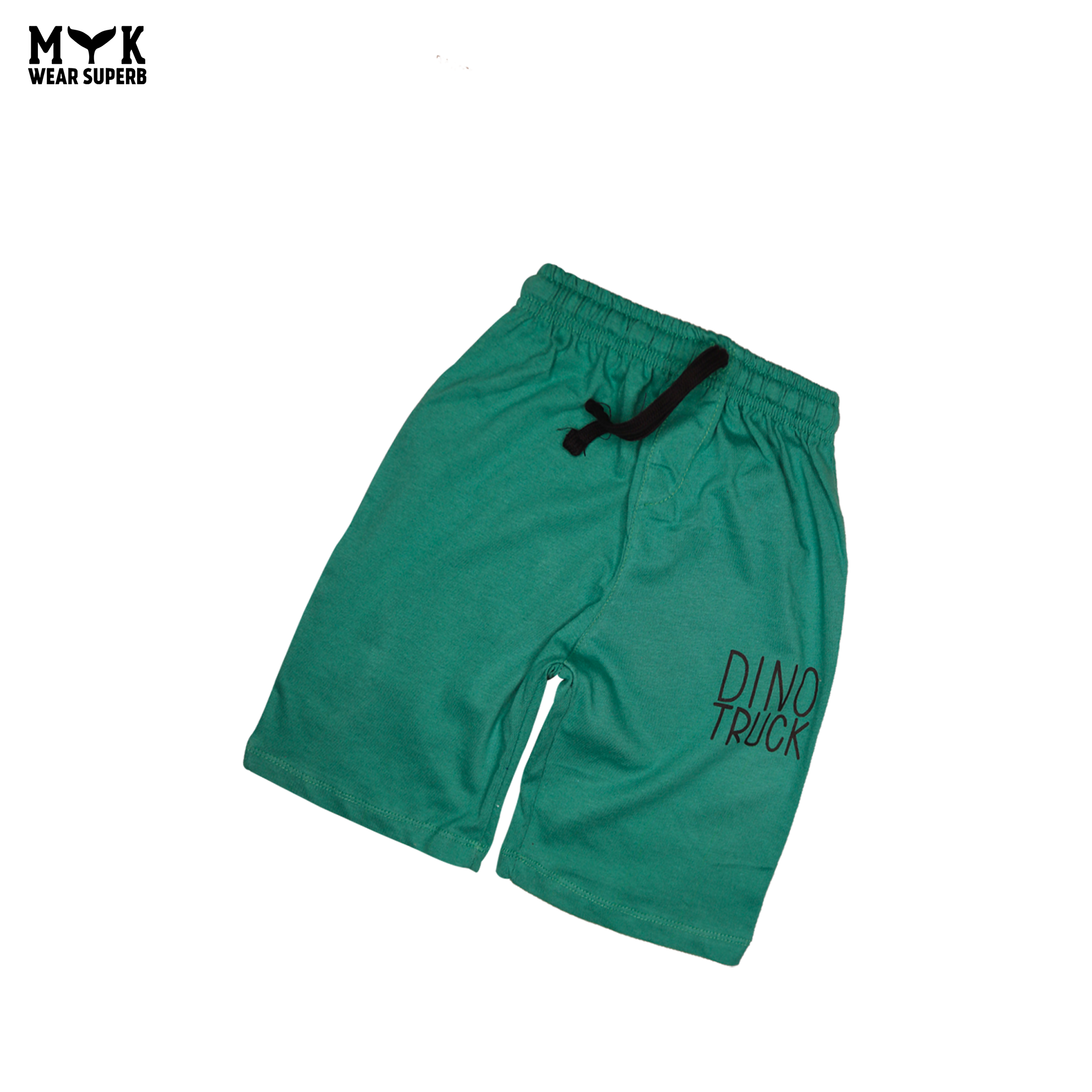 Dino Truck Summer Shorts Set for Boys