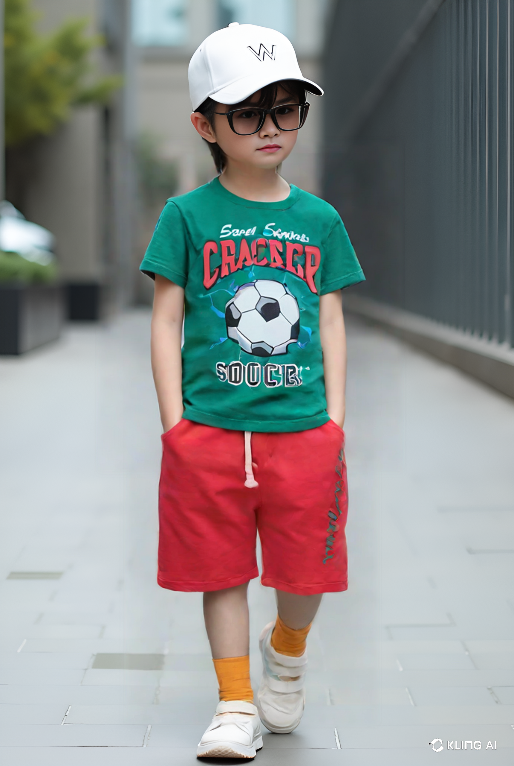 Boys' Soccer Street Sports Summer Set – Cracker Style for Cool Days
