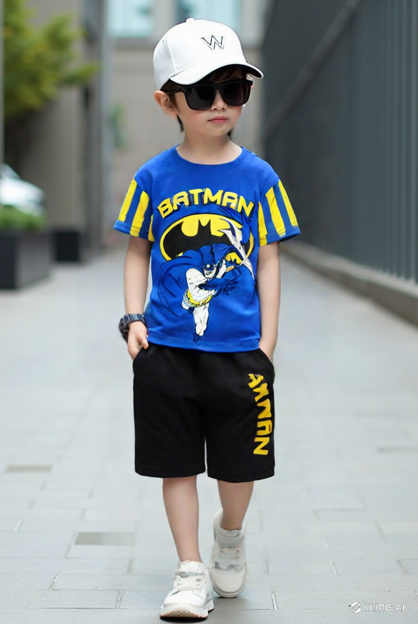 Boys' Batman Summer Set – Heroic Comfort in Every Adventure