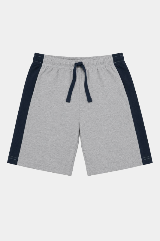 Boys Grey MVP Crew 95 Shorts Set – Summer Outfit