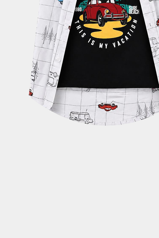 Hello Summer Vacation Boys Outfit - MYK_Fatimas