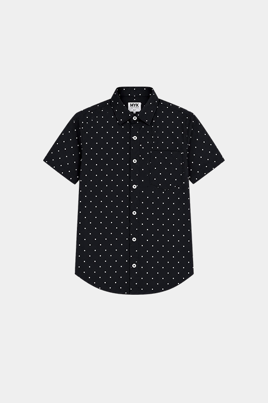 Boys' Black Polka Dot Summer Set - MYK_Fatimas