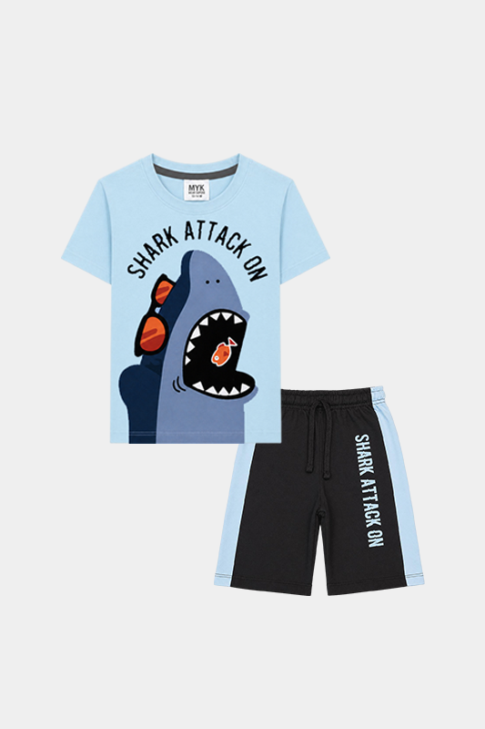 Shark Attack On – Fun & Fierce Kids Summer Set - MYK_Fatimas
