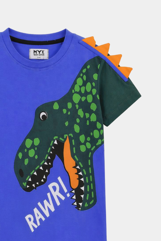 RAWR Dino Spike Blue Summer Set - MYK_Fatimas