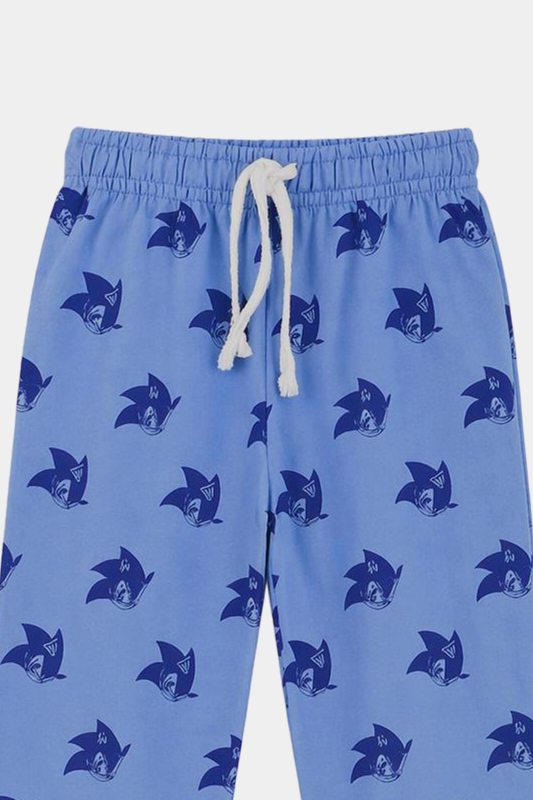 Blue Fox Print Summer Night suit Set - MYK_Fatimas