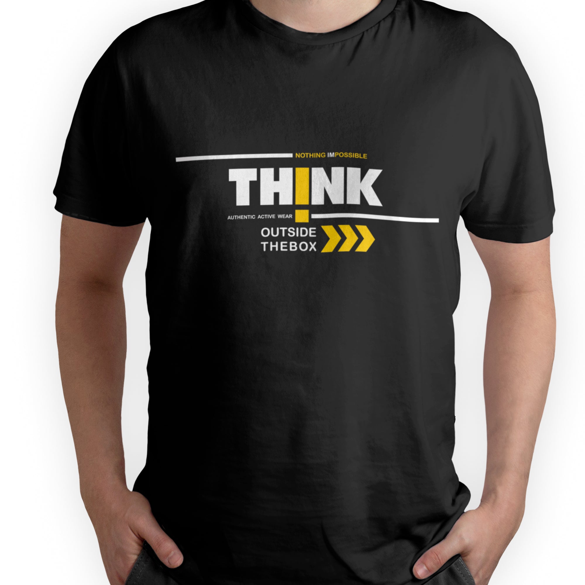 Men's Beefy Crewneck Cotton T-Shirt Black