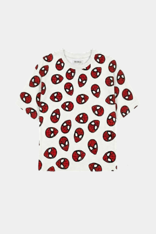 Superhero Printed Summer Nicker Shirt Set