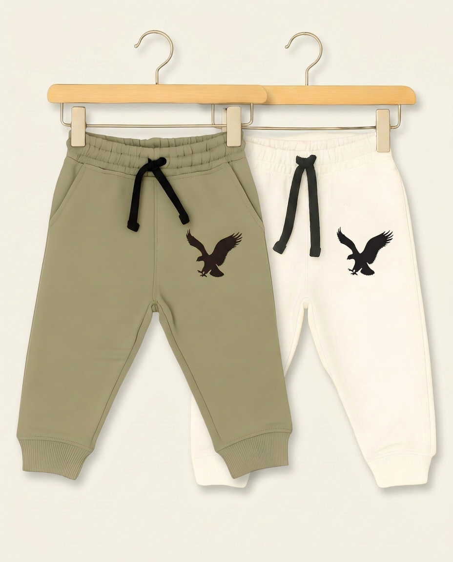Olive & white 