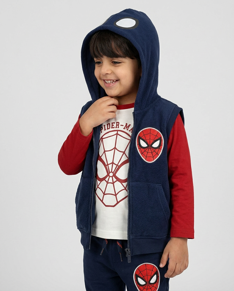 Spider-Man Kids 3-Piece Set – Red & Navy