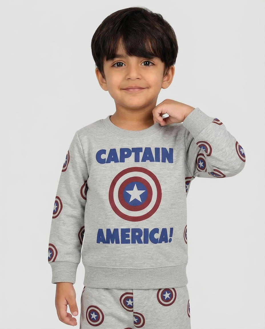 Captain America Sweatshirt and trouser set for Kids