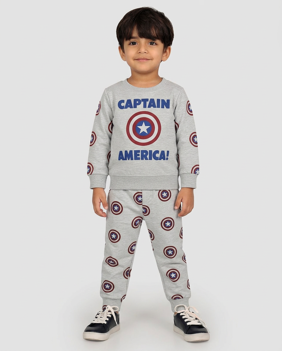 Captain America Sweatshirt and trouser set for Kids