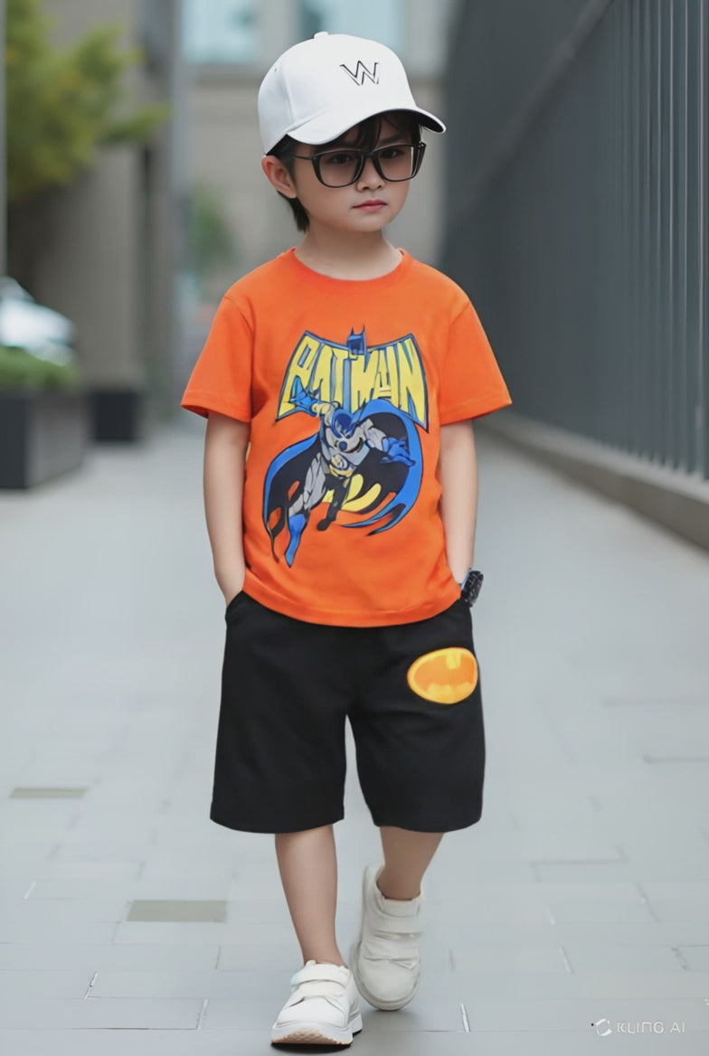 Batman Orange nicker Shirt