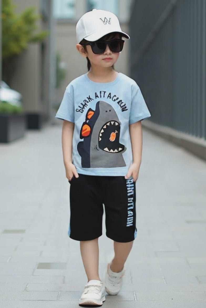 Shark Attack On – Fun & Fierce Kids Summer Set