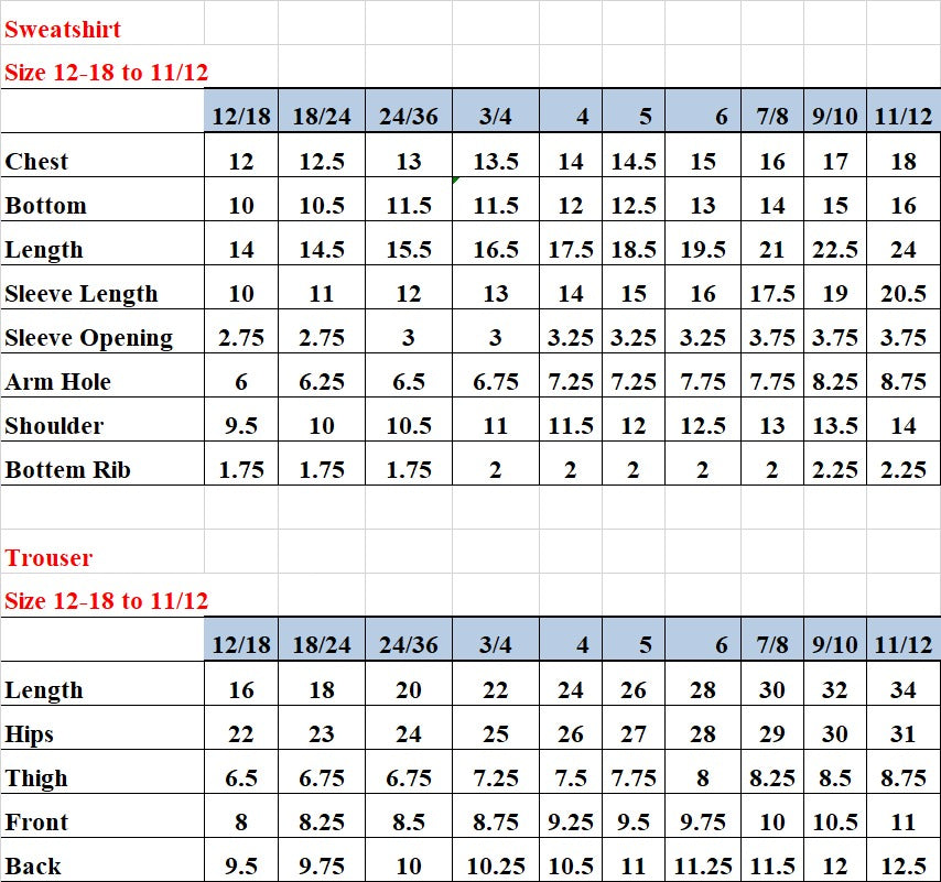 Brooklyn Hoodie With Trouser Long Sleeve Imported