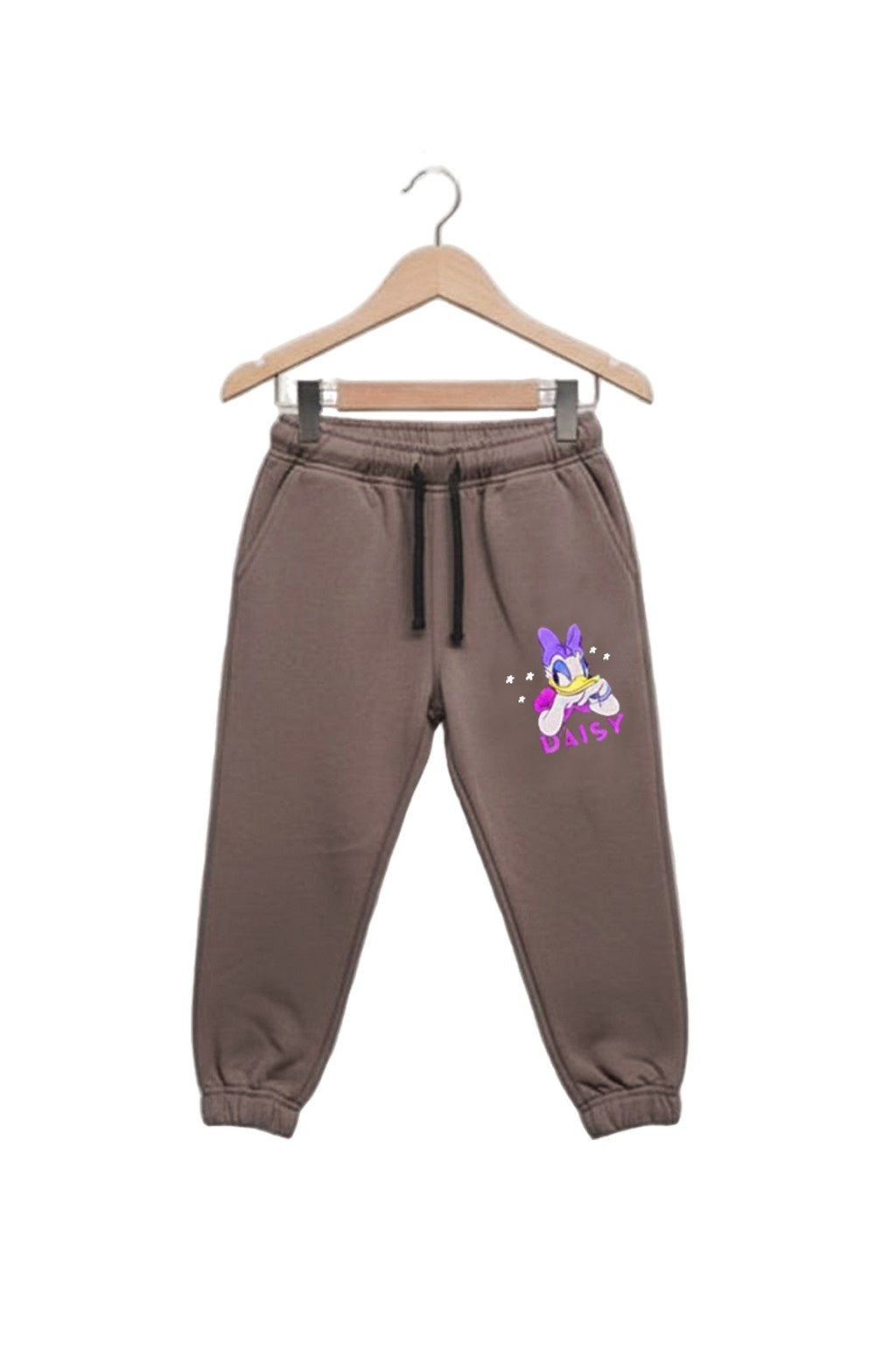 Daisy Girls Fleece Winter Set – Brown Zip Jacket with Matching Trouser