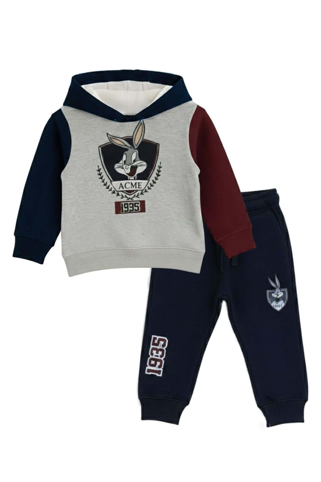 Bugs Bunny Color-Block Hoodie & Trouser Suit 